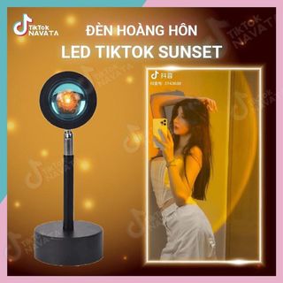 Đèn led hoàng hôn đèn Tiktok trang trí mặt trời đỏ chuyên quay video chụp ảnh - Led Sunset / Sunset Red / Rainbow