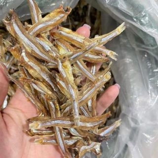 Cá cơm trỏng to bẻ đầu - cá biển Nghệ An màu sáng đẹp, dùng kho rim mặn ngọt - size 1kg