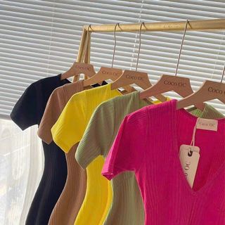 Đầm body thun co