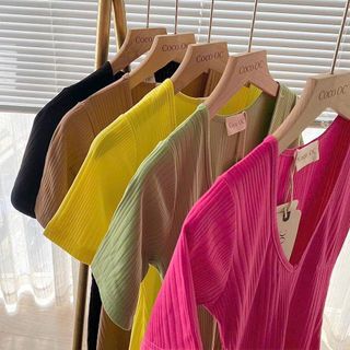 Đầm body thun co