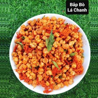 Bắp sấy khô bò 300g túi zip