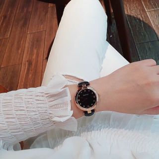 ĐỒNG HỒ NỮ GU CCI DA CAO CẤP