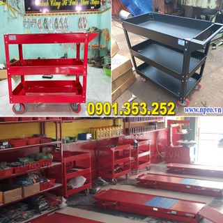 Tủ dụng cụ 3 ngăn 2 cánh cơ khí