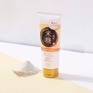 Sữa rửa mặt Cám Gạo Loshi Moist Aid Whip Face Foam K- Rice Bran