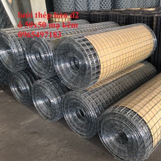 Lưới thép hàn D2 a50x50mm khổ 1mx30m, 1.2mx30m. Hàng có sẵn tại kho Hà Nội