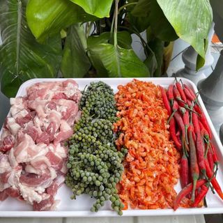 KHO QUẸT TÔM THỊT 400G/HỦ - MESU STORE