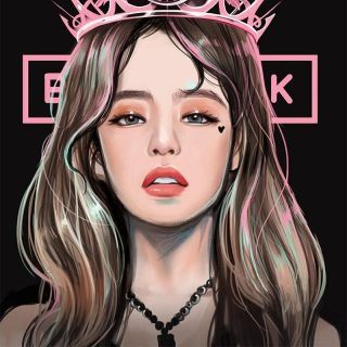 TRANH ĐÍNH ĐÁ 5D BLACKPINK 20X30CM