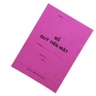 Sổ quỹ tiền mặt
