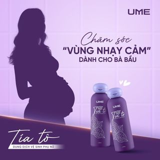 ume dung dịch vệ sinh tía tô