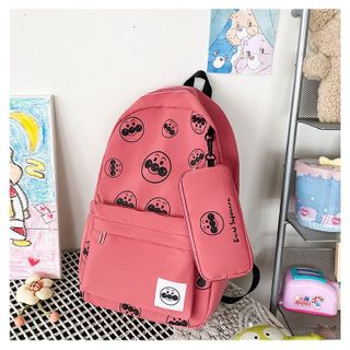 SET BALO ULZZANG CHỐNG NƯỚC TẶNG KÈM VÍ PHONG CÁCH NHẬT BẢN WH189 - WINNIE HOUSE