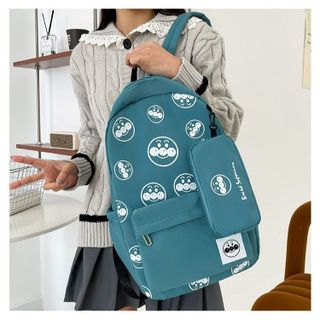 SET BALO ULZZANG CHỐNG NƯỚC TẶNG KÈM VÍ PHONG CÁCH NHẬT BẢN WH189 - WINNIE HOUSE