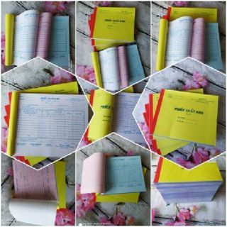 Phiếu xuất kho 3 liên 50 bộ