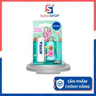 Son dưỡng Nivea BT21 Lip Care BTS chính hãng Thái Lan Sabaishop giá sỉ