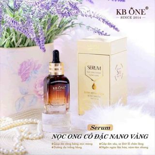 Serum nọc ong cô đặc nano vàng