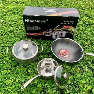 Bộ nồi inox 3 đáy