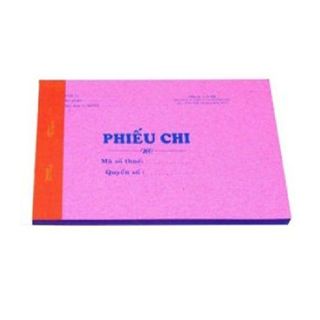 Phiếu chi 2 liên 13*19 (mẫu doanh nghiệp)