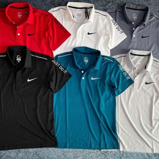 Cổ trụ nam nik3 Just do it né vai vải lỗ kim siêu thoáng mát