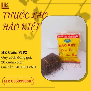 Thuốc Lào Cuốn Hào Kiệt - Loại Đặc Biệt Của Thanh Hóa giá sỉ