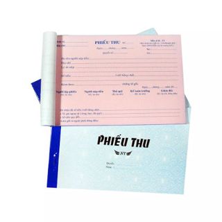 Phiếu thu 2 liên 13*19 (mẫu doanh nghiệp)