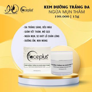 Kem dưỡng trắng da ngừa mụn thâm Face Pluss 15g