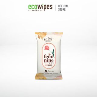 Khăn ướt vệ sinh phụ nữ Feminine Cleansing Wipes gói 10 tờ