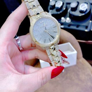 Đồng hồ Nữ Mạ Vàng Khảm Đá
