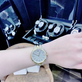 Đồng hồ Nữ Mạ Vàng Khảm Đá