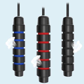 Dây nhảy giảm cân đốt mỡ bụng, Dây nhảy thể lực đàn hồi 2,9m lõi thép CÓ TẠ