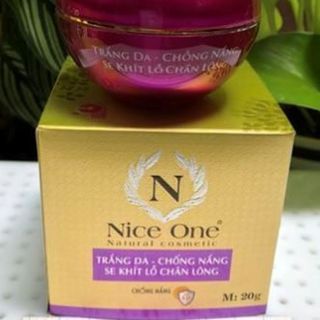 Kem Nice One Trắng Da Chống Nắng Se khít lỗ chân lông 20g