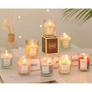 Nến thơm cao cấp nến cốc không khói hoa khô hương thư giãn tinh dầu khử mùi thiên nhiên Scanted Candle giá sỉ