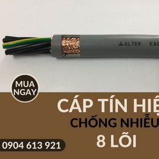 Cáp điều khiển, cáp tín hiệu 8 lõi 0.5/0.75/1.0/1.5mm