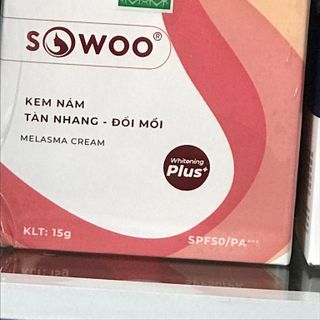 Kem nám tàn nhan_đồi mồi Sowoo 15g
