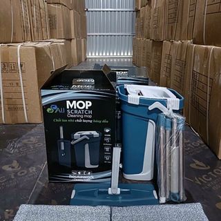 Cây lau nhà tự vắt xoay 360độ