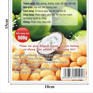Đậu phộng nước cốt dừa