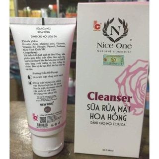 SỮA RỬA MẶT HOA HỒNG NICE ONE 75ML
