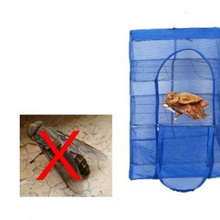LỒNG LƯỚI PHƠI THỰC PHẨM KHÔ 4 TẦNG