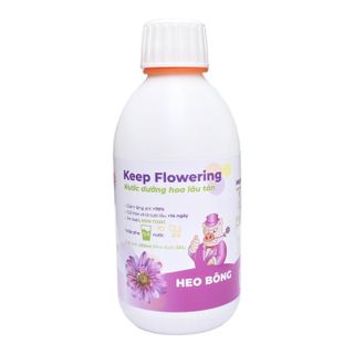 Nước Dưỡng Hoa Tươi Lâu Tàn Trên 14 Ngày Keep Flowering (Chai 250ml) - Không Thối Nước, Đảm Bảo An Toàn giá sỉ