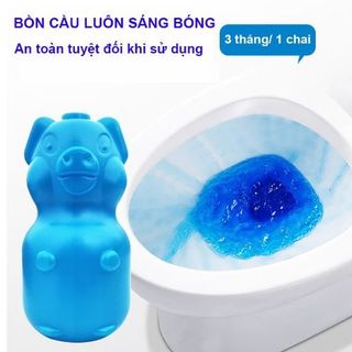 CHAI THẢ BỒN CẦU HÌNH CON HEO