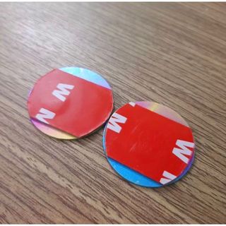 Tem Titan Logo Mèo Thần Tài Hàng Cao Cấp Đường Kính 2.8cm Hình Tròn Có Sẵn Keo Dán 3M Gắn Nón Sơn Và Xe Máy