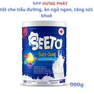 Sữa bột Seeto giúp phục hồi sức khỏe, nâng cao sức đề kháng cho trẻ em và người người gầy yếu hộp 900g giá sỉ