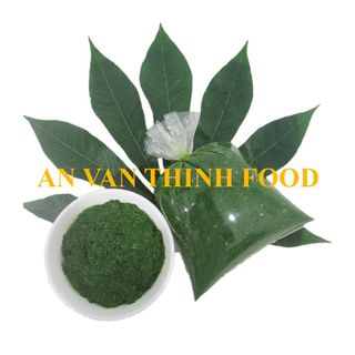 LÁ MÌ ĐÔNG LẠNH / IQF CASSAVA LEAVES, FROZEN CASSAVA LEAVES FROZEN TO EXPORT FROM AN VAN THINH FOOD COMPANY (AVTF / AVTFOOD)
