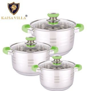 Bộ Nồi Nấu Ăn Chất Lượng Cao Kaisa Villa KV 6653