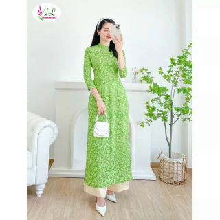 Xưởng sỉ - Áo dài Đan Lê gấm 006