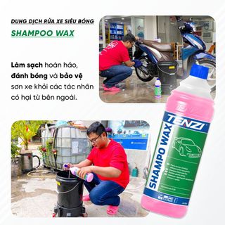 DUNG DỊCH RỬA XE SHAMPOO WAX