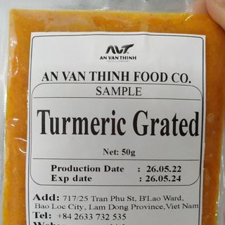 NGHỆ ĐÔNG LẠNH / IQF TURMERIC IQF, FROZEN TURMERIC FROZEN TO EXPORT FROM AN VAN THINH FOOD COMPANY (AVTF / AVTFOOD)