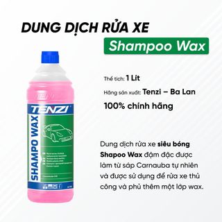 DUNG DỊCH RỬA XE SHAMPOO WAX