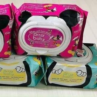 Khăn giấy ướt amy baby
