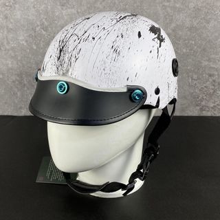 Mũ bảo hiểm nhúng cacbon gắn ốc titan gr5 , nón bảo hiểm nửa đầu chính hãng cao cấp phủ cacbon hình sticker