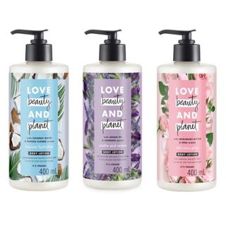 Sữa dưỡng thể Love Beauty and Planet cấp ẩm dưỡng sáng da và thư giãn tinh thần