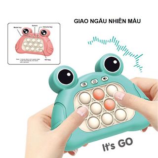 Pop it điện tử game xả stress theo nhạc - Đồ chơi giải trí rèn luyện khả năng tập trung, phản xạ cho bé